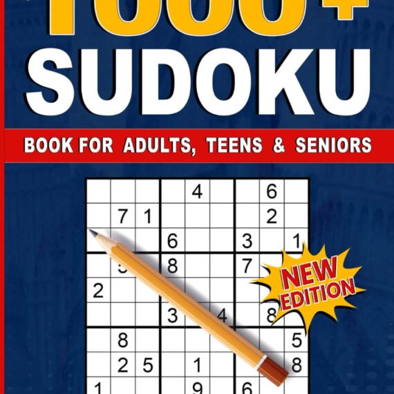 1000+ Sudoku Puzzles for Adults: A Book With More Than 1000 Sudoku Puzzles from