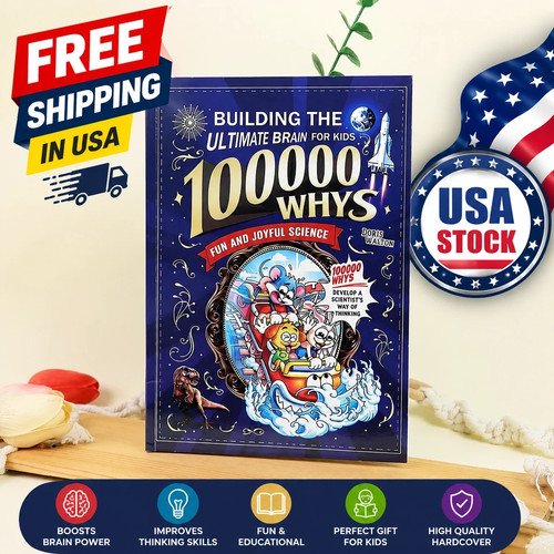 100000 Whys: Building the Ultimate Brain for Kids English Version Fun Science...