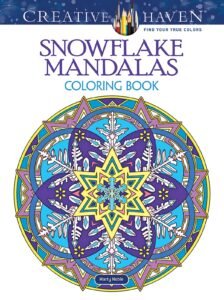 Creative Haven Snowflake Mandalas Coloring Book (Adult Coloring Books: Manda…