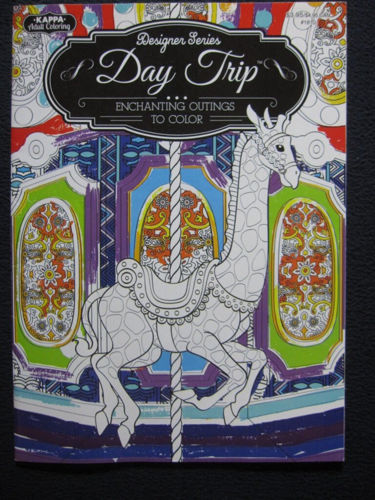 Designer Series Day Trip Enchanting Outings to Color Adult Coloring Book