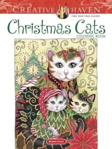 Creative Haven Christmas Cats Coloring Book (Adult Coloring Books: Christmas…