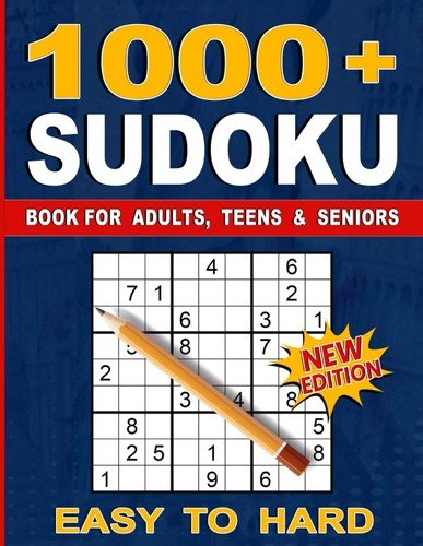 1000+ Sudoku Puzzles for Adults by Nova Publishing XR