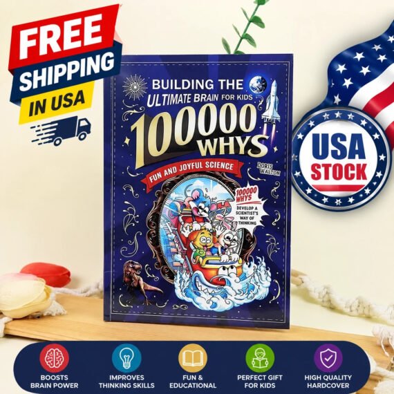 100000 Whys: Building the Ultimate Brain for Kids English Version Fun Science...