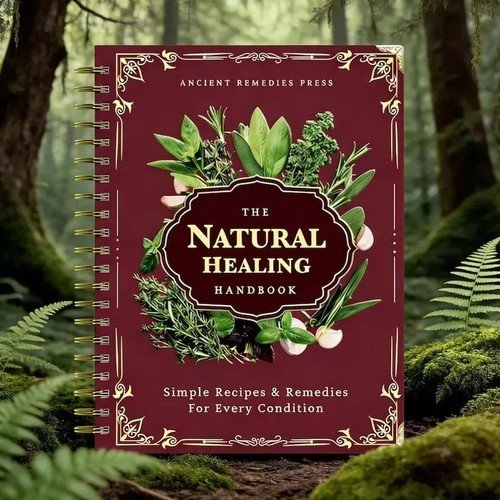 The Natural Healing Handbook Spiral Bound Guide For Herbal Remedies And NaturalT
