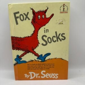 Fox In Socks Dr. Seuss 1965 Hardcover Beginner Children’s Book Pre-Owned