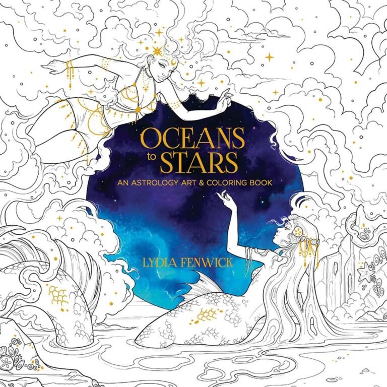 Oceans to Stars: An Astrology Art & Coloring Book (Dover Adult Coloring Book…