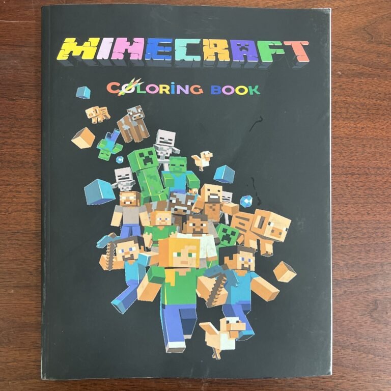 Minecraft Coloring Book New