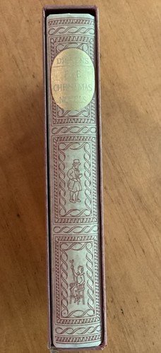 Five Christmas Novels by Charles Dickens 1939 Illustrated Heritage Press HC