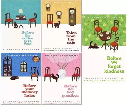 Before the Coffee Gets Cold Series 5 Books Set by Toshikazu kawaguchi, Paperback