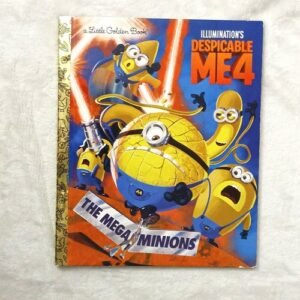 The Mega-Minions (Despicable Me 4) Little Golden Book Hardcover 2024 Storybook
