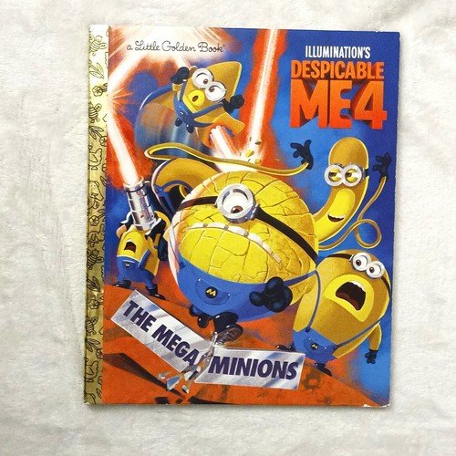The Mega-Minions (Despicable Me 4) Little Golden Book Hardcover 2024 Storybook