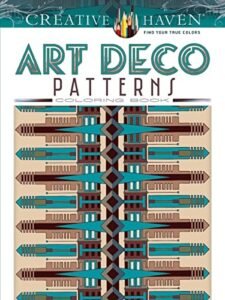 Creative Haven Art Deco Patterns Coloring Book (Adult Coloring Books: Art & …