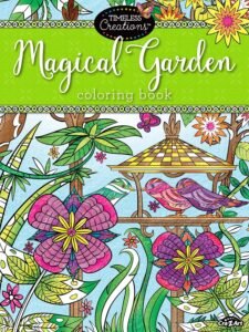 Cra-Z-Art Timeless Creations Adult Coloring Books: Magical Gardens Crative C…