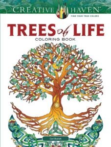 Creative Haven Trees of Life Coloring Book (Adult Coloring Books: World & Tr…