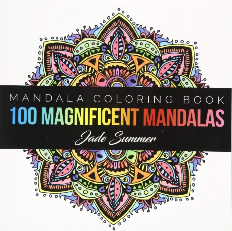 Mandala Coloring Book: 100+ Unique Mandala Designs and Stress Relieving Patt…