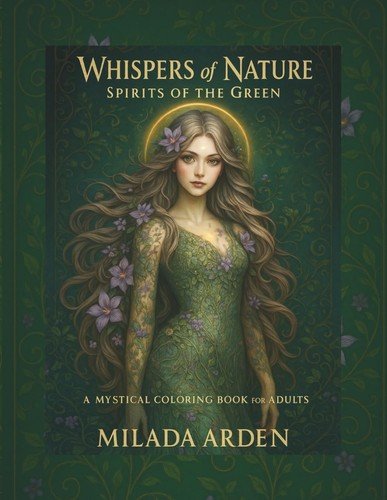 Whispers of Nature: Spirits of the Green: A Mystical Coloring Book for Adult…
