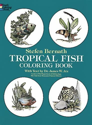 Tropical Fish Coloring Book (Dover Sea Life Coloring Books) by