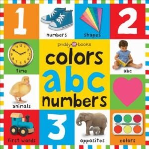 Big Board Books Colors, ABC, Numbers (Bright Baby) by Priddy, Roger