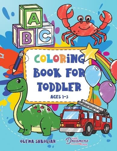 Young Dreamers Press Coloring Book for Toddler Ages 1-3 (Paperback) (UK IMPORT)