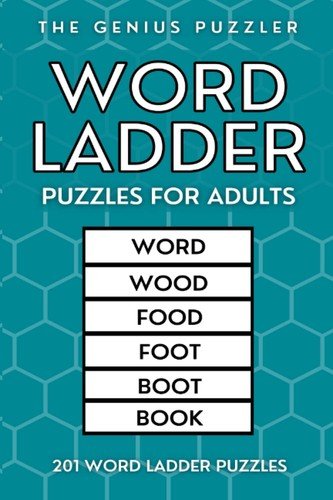 Word Ladder Puzzles for Adults by The Genius Puzzler