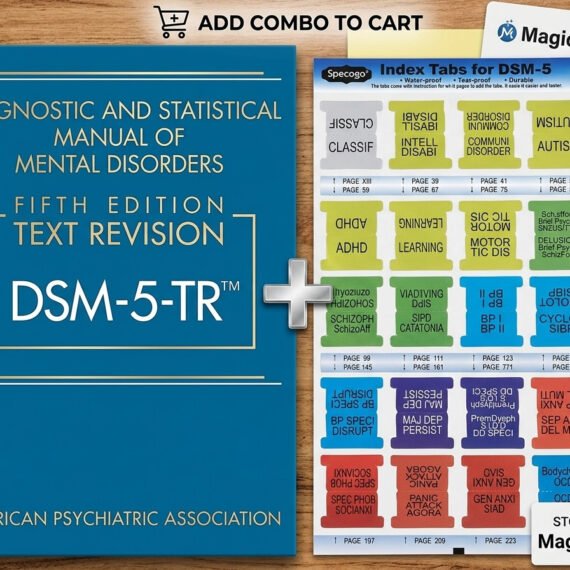 Diagnostic and Statistical Manual of Mental Disorders DSM-5-TR PB with TABS