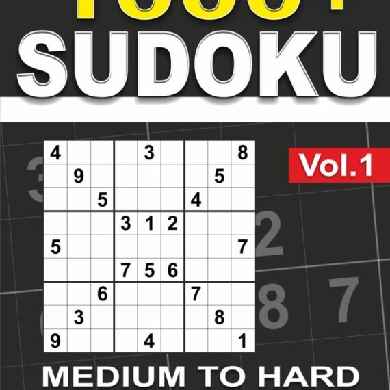 1000+ Sudoku Puzzles for Adults by Quest Memory Publishing