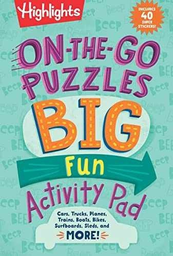 kids puzzle books