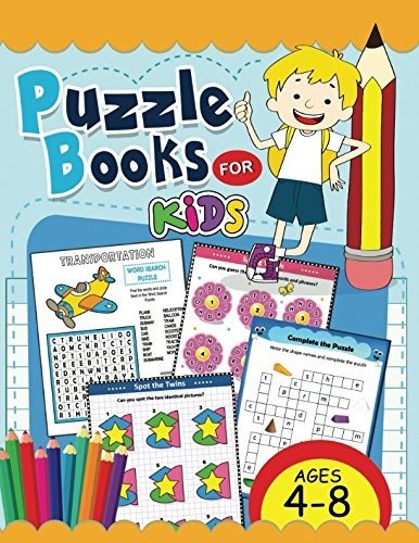 kids puzzle books