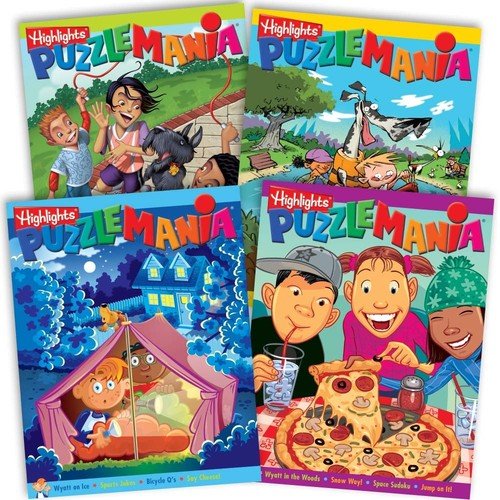 kids puzzle books