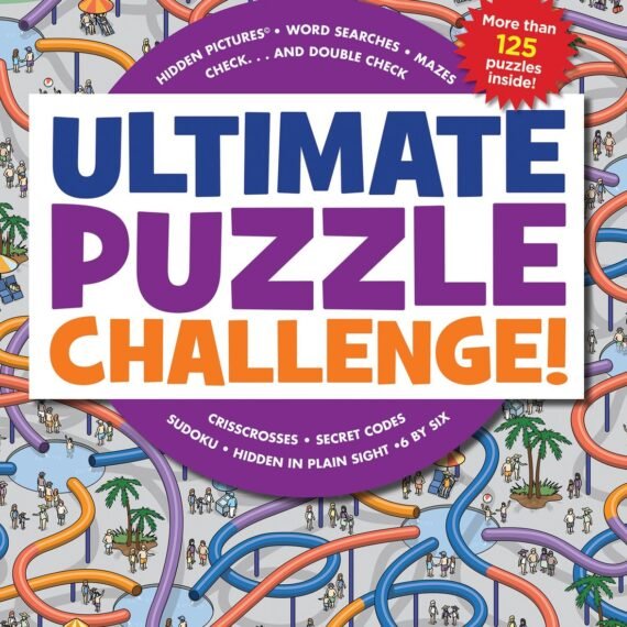 kids puzzle books