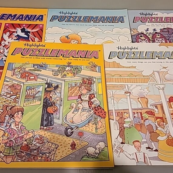 kids puzzle books