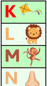 K, L, M, N, O Puzzle