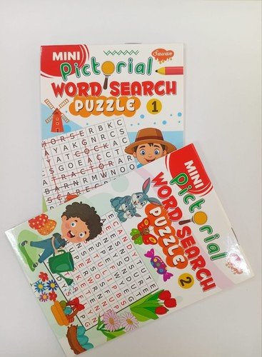 kids puzzle books
