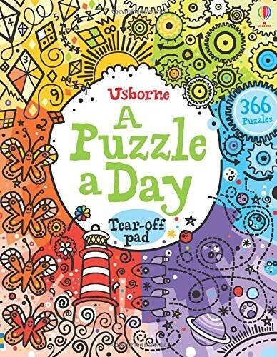 A Puzzle a Day (Activity Pads) - Paperback By Phillip Clarke - GOOD