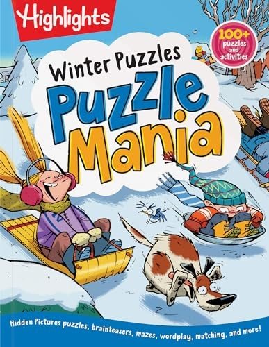 Winter Puzzles: Over 100 Snowy Puzzles, Brainteasers, Mazes, Matching Games and