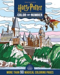 Harry Potter Color-by-Number – Coloring Book for Teens and Adults, Officiall…