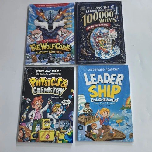 The-Wolf Code Cultivate Wolf Spirit Growth Mindset Children's Book English