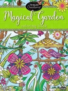 Cra-Z-Art Timeless Creations Adult Coloring Books: Magical Gardens Crative C…