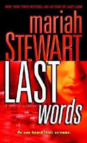 Last Words: A Novel of Suspense - Mass Market Paperback - GOOD