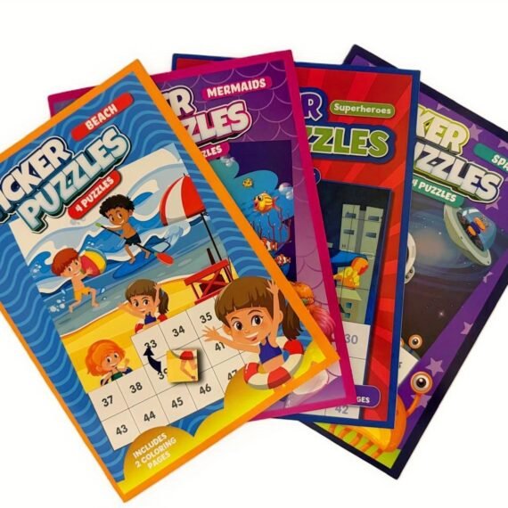 kids puzzle books